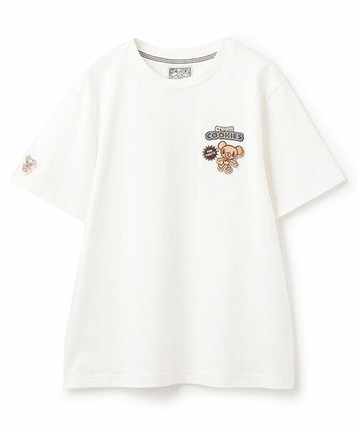 NARUMIYA CHARACTERS / ナルミヤキャラクターズ Tシャツ | ミントくん クッキーTシャツ（オフ ホワイト）