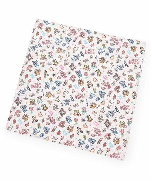 NARUMIYA CHARACTERS / ナルミヤキャラクターズ ハンカチ | ナルミヤキャラクターズ ハンカチ（ピンク）