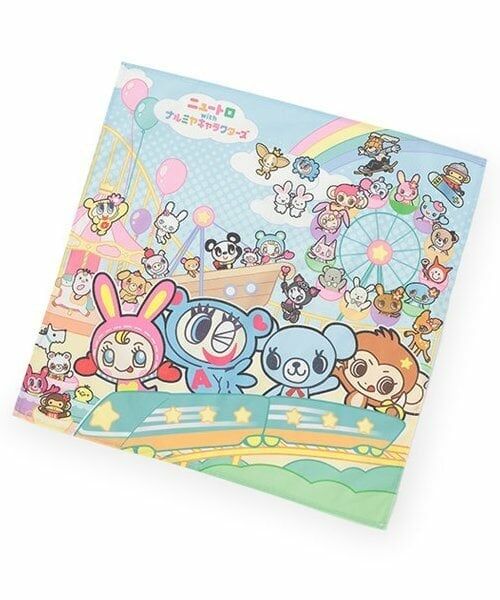 NARUMIYA CHARACTERS / ナルミヤキャラクターズ ハンカチ | ナルミヤキャラクターズ ハンカチ（サックス）