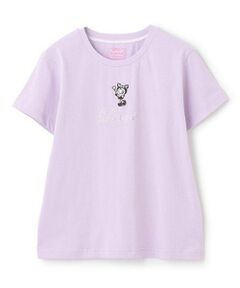 NARUMIYA CHARACTERS / ナルミヤキャラクターズ Tシャツ | アソートキャラきらきらTシャツ【ベリエちゃん】【ブルーベリエちゃん】【デビリーちゃん】