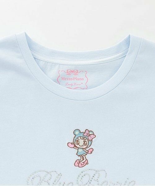 NARUMIYA CHARACTERS / ナルミヤキャラクターズ Tシャツ | アソートキャラきらきらTシャツ【ベリエちゃん】【ブルーベリエちゃん】【デビリーちゃん】 | 詳細2