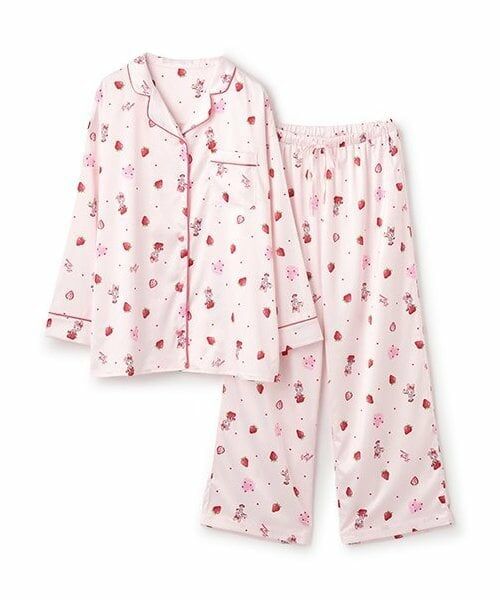 NARUMIYA CHARACTERS / ナルミヤキャラクターズ ルームウェア | ベリエちゃん いちご柄パジャマ | 詳細2