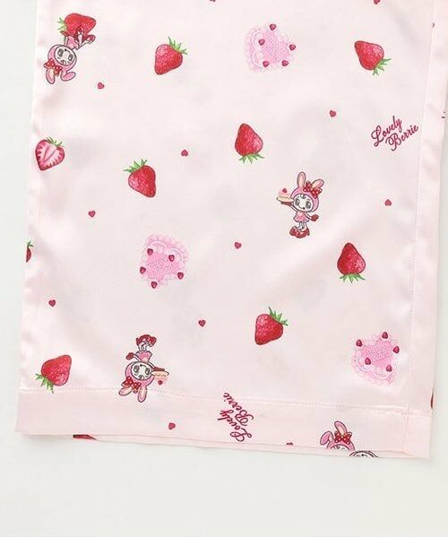 NARUMIYA CHARACTERS / ナルミヤキャラクターズ ルームウェア | ベリエちゃん いちご柄パジャマ | 詳細8