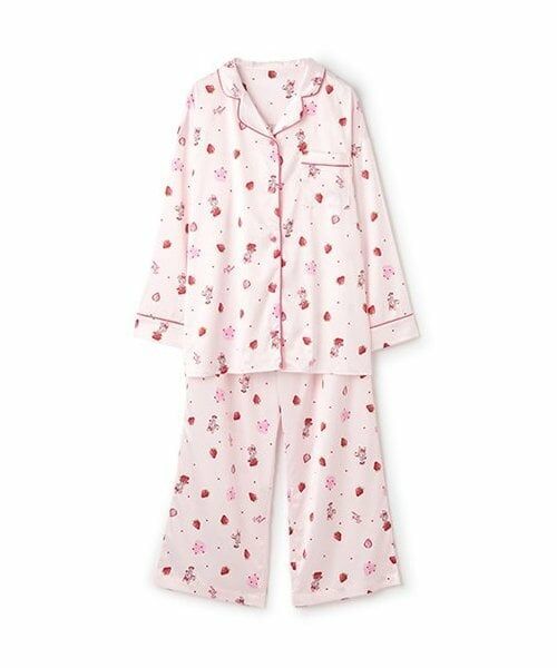 NARUMIYA CHARACTERS / ナルミヤキャラクターズ ルームウェア | ベリエちゃん いちご柄パジャマ（ピンク）