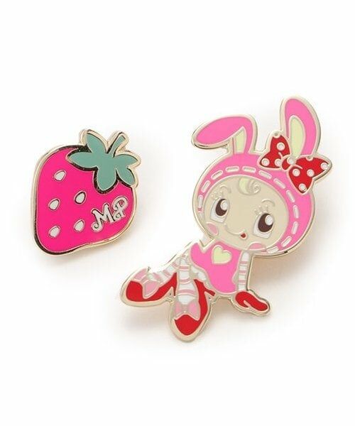 NARUMIYA CHARACTERS / ナルミヤキャラクターズ アクセサリー | アソートピンバッジセット【ブルーベリエちゃん】【ベリエちゃん】（ベリエちゃん）