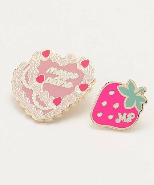 NARUMIYA CHARACTERS / ナルミヤキャラクターズ アクセサリー | アソートピンバッジセット【ブルーベリエちゃん】【ベリエちゃん】 | 詳細5