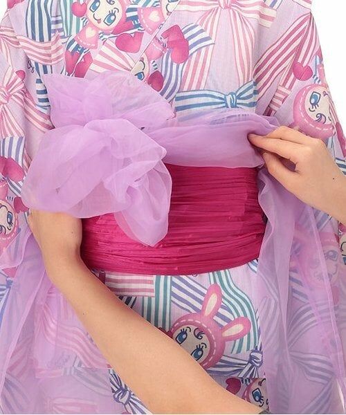 NARUMIYA CHARACTERS / ナルミヤキャラクターズ 着物・浴衣・小物類 | 【接触冷感】ベリエちゃん柄セパレート浴衣 | 詳細10