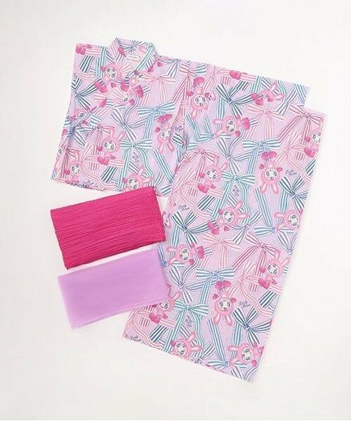 NARUMIYA CHARACTERS / ナルミヤキャラクターズ 着物・浴衣・小物類 | 【接触冷感】ベリエちゃん柄セパレート浴衣 | 詳細2