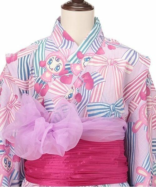 NARUMIYA CHARACTERS / ナルミヤキャラクターズ 着物・浴衣・小物類 | 【接触冷感】ベリエちゃん柄セパレート浴衣 | 詳細4