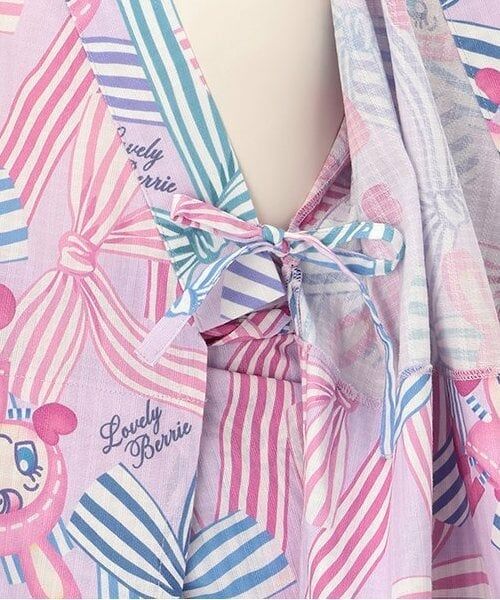 NARUMIYA CHARACTERS / ナルミヤキャラクターズ 着物・浴衣・小物類 | 【接触冷感】ベリエちゃん柄セパレート浴衣 | 詳細8