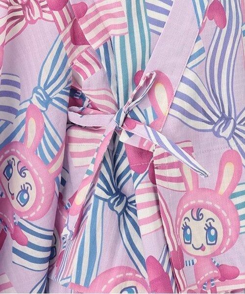 NARUMIYA CHARACTERS / ナルミヤキャラクターズ 着物・浴衣・小物類 | 【接触冷感】ベリエちゃん柄2WAY浴衣 | 詳細9