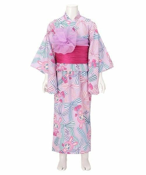 NARUMIYA CHARACTERS / ナルミヤキャラクターズ 着物・浴衣・小物類 | 【接触冷感】ベリエちゃん柄2WAY浴衣（ピンク）