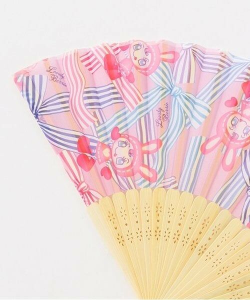 NARUMIYA CHARACTERS / ナルミヤキャラクターズ その他 | ベリエちゃん柄扇子 | 詳細2