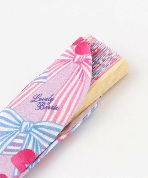 NARUMIYA CHARACTERS / ナルミヤキャラクターズ その他 | ベリエちゃん柄扇子 | 詳細6