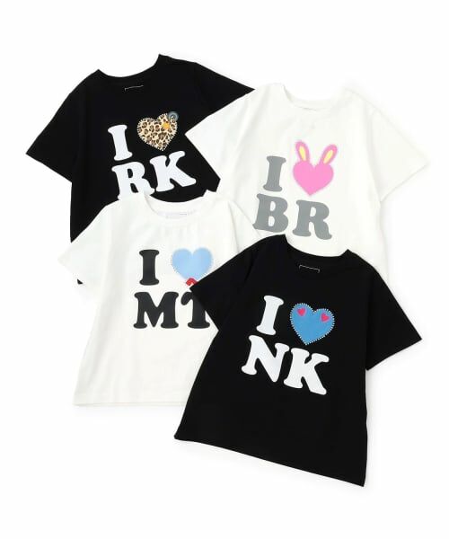 NARUMIYA CHARACTERS / ナルミヤキャラクターズ Tシャツ | I LOVE Tシャツ【ベリエちゃん】【ルッキー】【ナカムラくん】【ミントくん】 | 詳細6