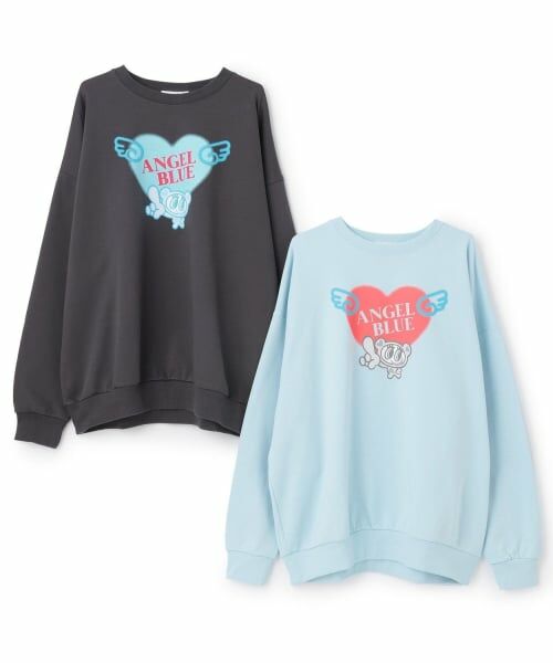 NARUMIYA CHARACTERS / ナルミヤキャラクターズ スウェット | ナカムラくん　ウィッシュコアハートトレーナー | 詳細6