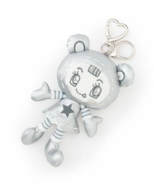 NARUMIYA CHARACTERS / ナルミヤキャラクターズ チャーム | シルバーぬいぐるみチャーム（ブルーベリエちゃん）