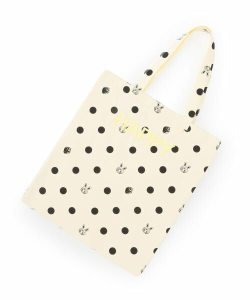 NARUMIYA CHARACTERS / ナルミヤキャラクターズ トートバッグ | ドットトートバッグ【ナカムラくん】【ベリエちゃん】（ベリエちゃん）