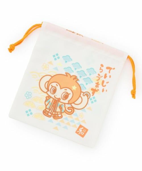 NARUMIYA CHARACTERS / ナルミヤキャラクターズ ポーチ | 和柄巾着（ルッキー）