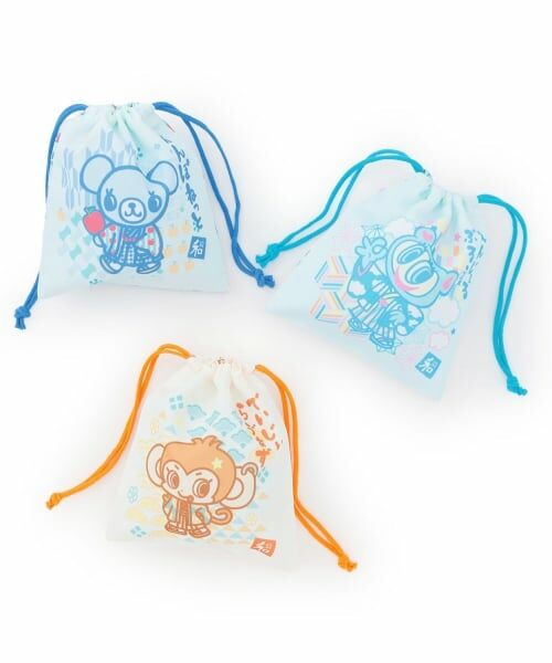 NARUMIYA CHARACTERS / ナルミヤキャラクターズ ポーチ | 和柄巾着 | 詳細7