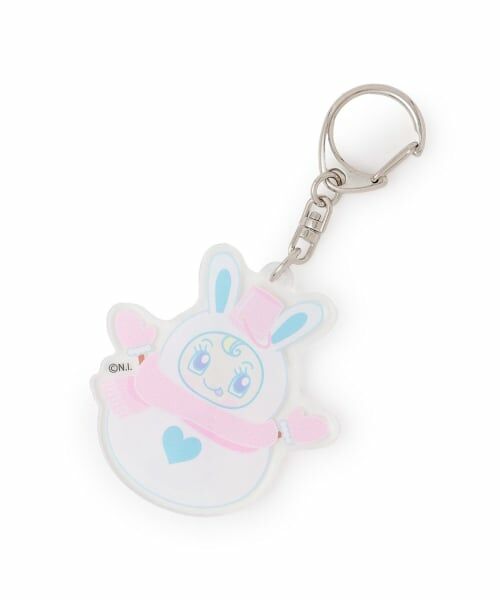 NARUMIYA CHARACTERS / ナルミヤキャラクターズ キーホルダー・ストラップ | ゆきだるまアクリルキーホルダー【ナカムラくん】【ベリエちゃん】【ミントくん】【ルッキー】（ベリエちゃん）