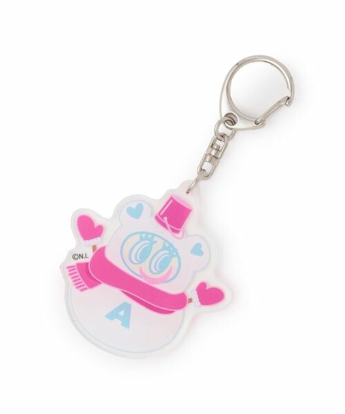 NARUMIYA CHARACTERS / ナルミヤキャラクターズ キーホルダー・ストラップ | ゆきだるまアクリルキーホルダー【ナカムラくん】【ベリエちゃん】【ミントくん】【ルッキー】（ナカムラくん）