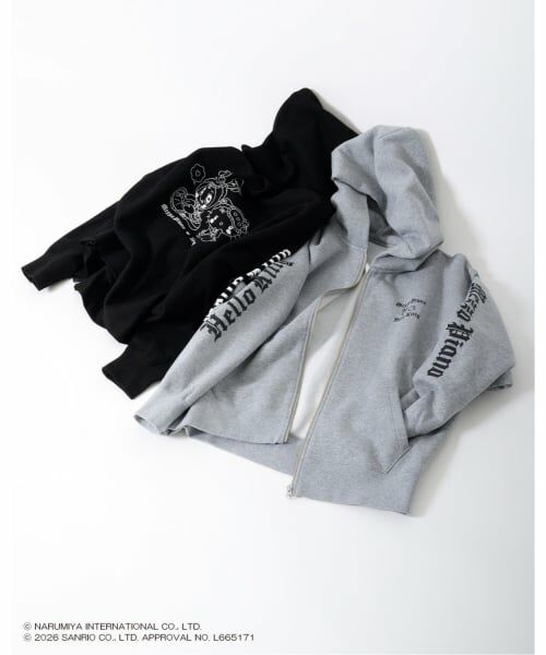 NARUMIYA CHARACTERS / ナルミヤキャラクターズ パーカー | ハローキティ×ベリエちゃん ジップパーカ | 詳細15