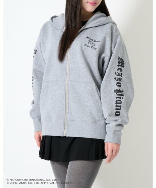 NARUMIYA CHARACTERS / ナルミヤキャラクターズ パーカー | ハローキティ×ベリエちゃん ジップパーカ | 詳細18
