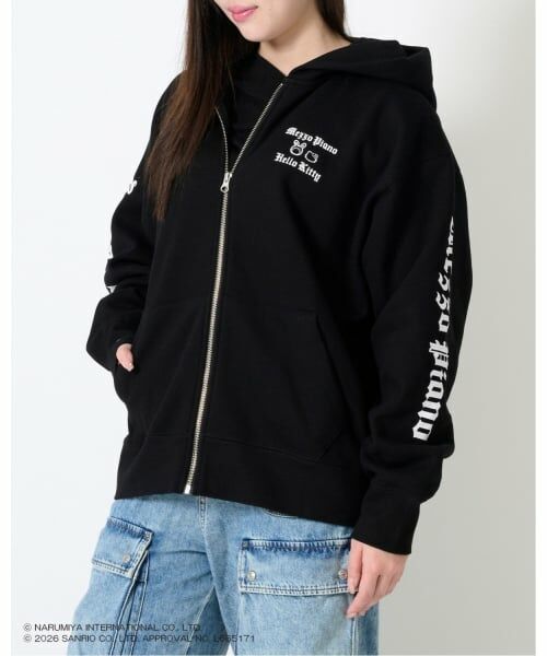 NARUMIYA CHARACTERS / ナルミヤキャラクターズ パーカー | ハローキティ×ベリエちゃん ジップパーカ | 詳細20