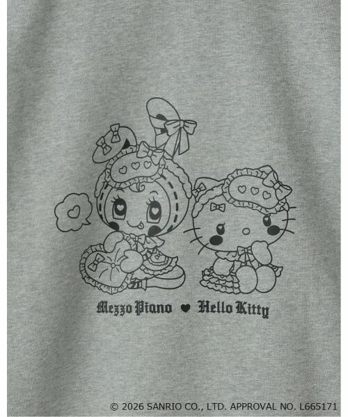 NARUMIYA CHARACTERS / ナルミヤキャラクターズ パーカー | ハローキティ×ベリエちゃん ジップパーカ | 詳細9