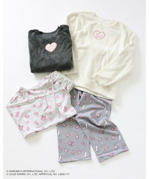 NARUMIYA CHARACTERS / ナルミヤキャラクターズ ルームウェア | ハローキティ×ベリエちゃん ルームウェア | 詳細14