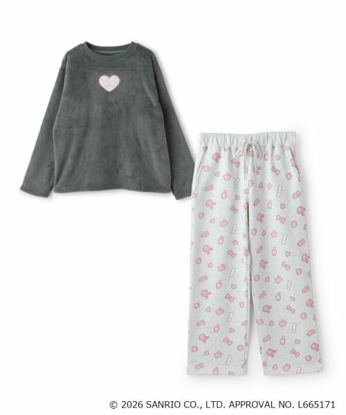 NARUMIYA CHARACTERS / ナルミヤキャラクターズ ルームウェア | ハローキティ×ベリエちゃん ルームウェア | 詳細2