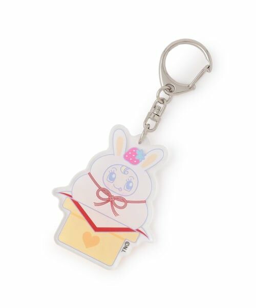 NARUMIYA CHARACTERS / ナルミヤキャラクターズ キーホルダー・ストラップ | かがみもちアクリルキーホルダー【ナカムラくん】【ベリエちゃん】【ミントくん】【ルッキー】（ベリエちゃん）