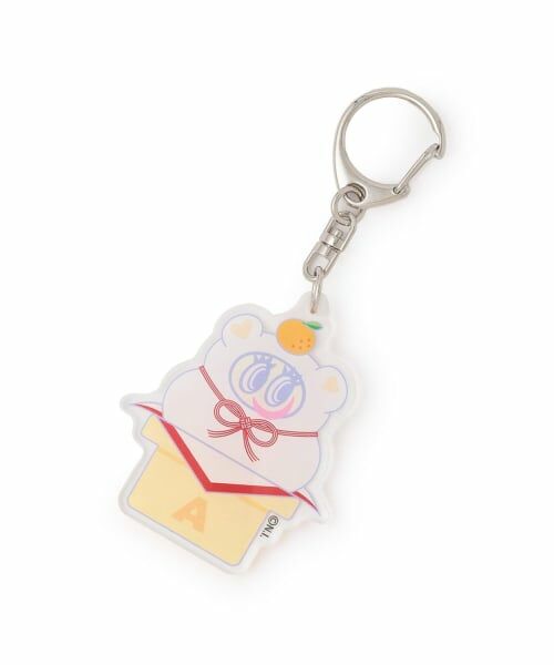 NARUMIYA CHARACTERS / ナルミヤキャラクターズ キーホルダー・ストラップ | かがみもちアクリルキーホルダー【ナカムラくん】【ベリエちゃん】【ミントくん】【ルッキー】（ナカムラくん）