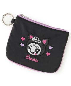 NARUMIYA CHARACTERS / ナルミヤキャラクターズ ポーチ | フラット刺しゅうポーチ【ベリエちゃん】【ナカムラくん】【ブルーベリエちゃん】【デビリーちゃん】