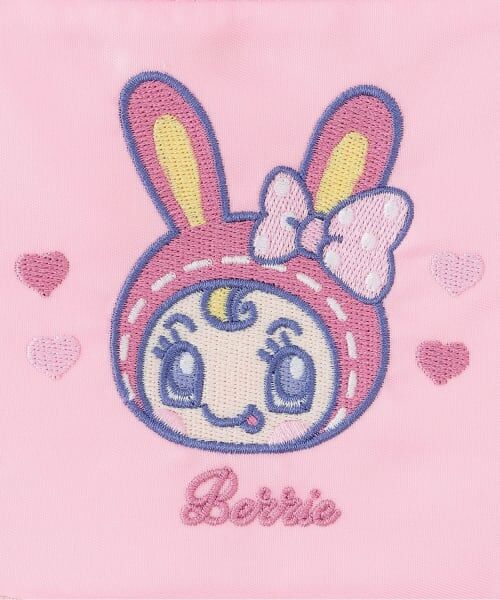 NARUMIYA CHARACTERS / ナルミヤキャラクターズ ポーチ | フラット刺しゅうポーチ【ベリエちゃん】【ナカムラくん】【ブルーベリエちゃん】【デビリーちゃん】 | 詳細4