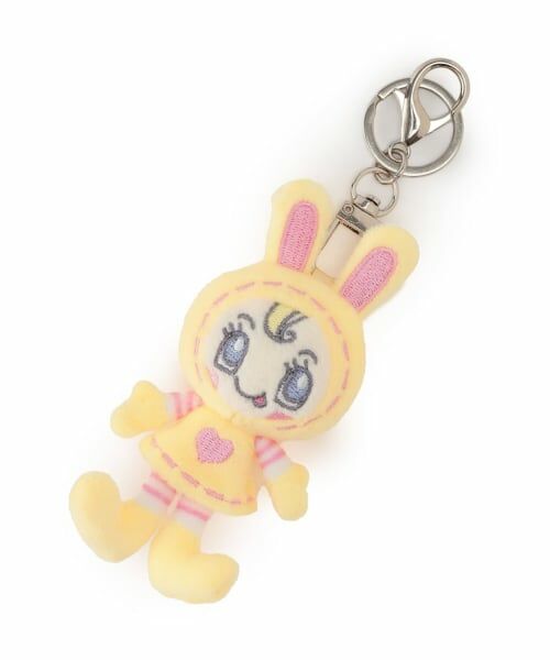 NARUMIYA CHARACTERS / ナルミヤキャラクターズ チャーム | カラーミニぬいぐるみチャーム ベリエちゃん（黄）