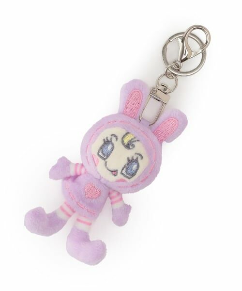 NARUMIYA CHARACTERS / ナルミヤキャラクターズ チャーム | カラーミニぬいぐるみチャーム ベリエちゃん（パープル）