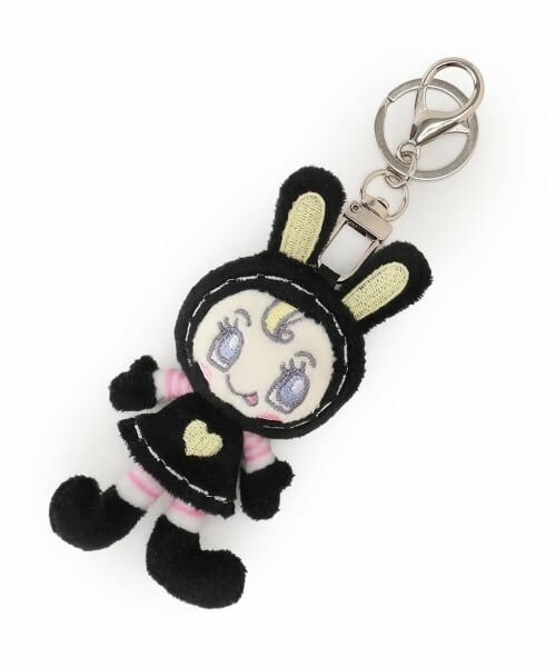 NARUMIYA CHARACTERS / ナルミヤキャラクターズ チャーム | カラーミニぬいぐるみチャーム ベリエちゃん（黒）