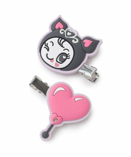NARUMIYA CHARACTERS / ナルミヤキャラクターズ ヘアピン | 前髪クリップ（黒）