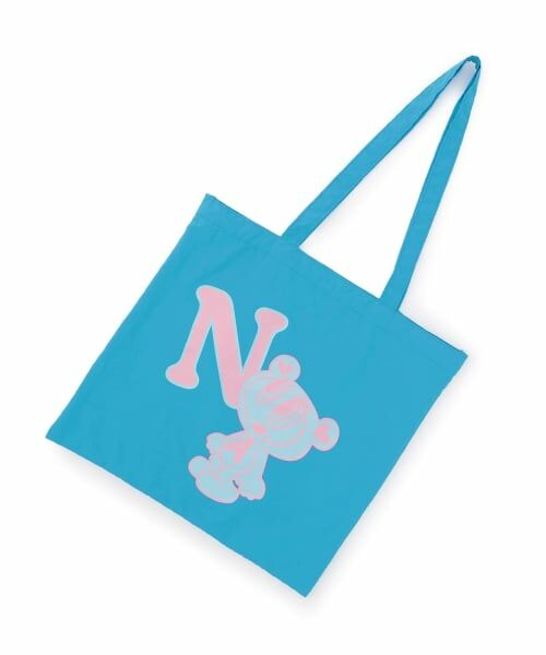 NARUMIYA CHARACTERS / ナルミヤキャラクターズ トートバッグ | イニシャルトートバッグ【ベリエちゃん/ブルーベリエちゃん/デビリーちゃん/ナカムラくん/ミントくん】（ナカムラくん）
