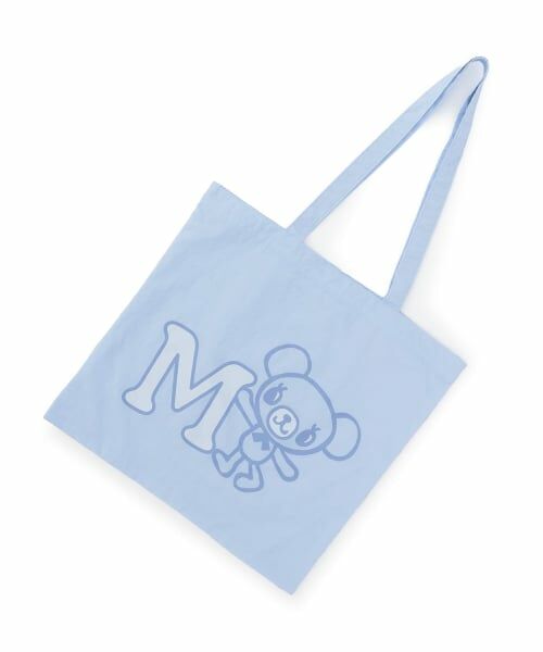 NARUMIYA CHARACTERS / ナルミヤキャラクターズ トートバッグ | イニシャルトートバッグ【ベリエちゃん/ブルーベリエちゃん/デビリーちゃん/ナカムラくん/ミントくん】（ミントくん）