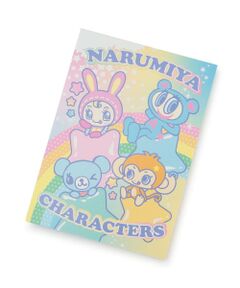 NARUMIYA CHARACTERS / ナルミヤキャラクターズ ステーショナリー | A7ミニメモ帳【ベリエちゃん/ブルーベリエちゃん/ナカムラくん/ミントくん/ルッキー】
