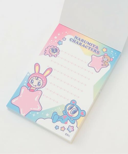 NARUMIYA CHARACTERS / ナルミヤキャラクターズ ステーショナリー | A7ミニメモ帳【ベリエちゃん/ブルーベリエちゃん/ナカムラくん/ミントくん/ルッキー】 | 詳細6