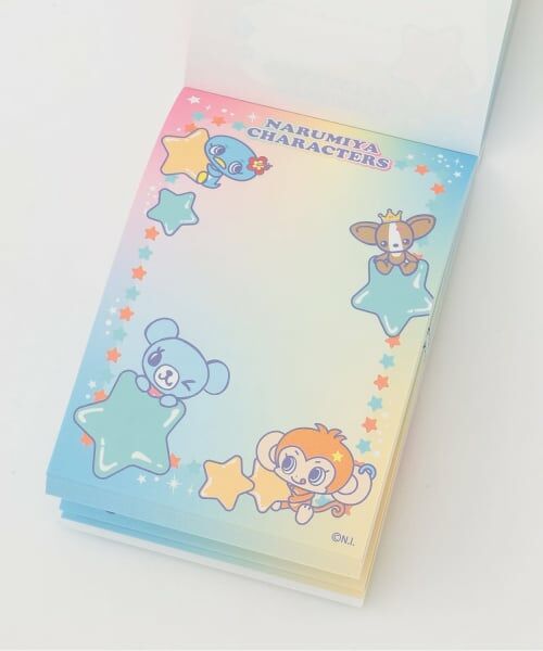 NARUMIYA CHARACTERS / ナルミヤキャラクターズ ステーショナリー | A7ミニメモ帳【ベリエちゃん/ブルーベリエちゃん/ナカムラくん/ミントくん/ルッキー】 | 詳細7