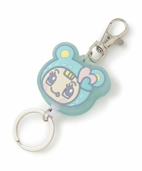 NARUMIYA CHARACTERS / ナルミヤキャラクターズ キーホルダー・ストラップ | お顔リールキーホルダー【ベリエちゃん/ブルーベリエちゃん/ナカムラくん】（ブルーベリエちゃん）