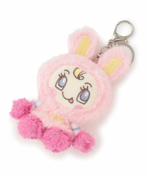NARUMIYA CHARACTERS / ナルミヤキャラクターズ チャーム | ふわふわおすわり ぬいぐるみチャーム【ベリエちゃん/ブルーベリエちゃん/デビリーちゃん/ナカムラくん/ミントくん】（ベリエちゃん）