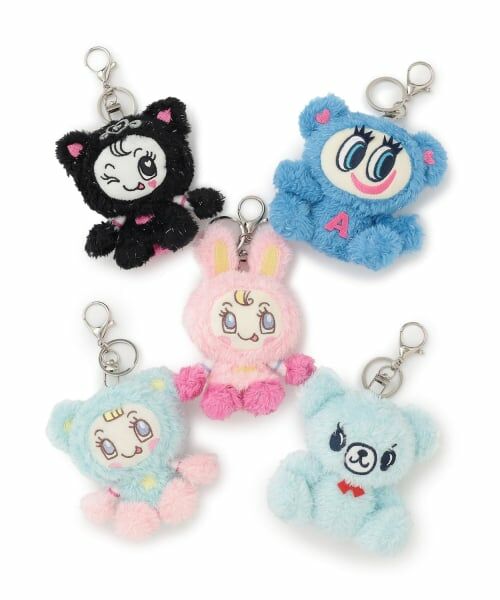 NARUMIYA CHARACTERS / ナルミヤキャラクターズ チャーム | ふわふわおすわり ぬいぐるみチャーム【ベリエちゃん/ブルーベリエちゃん/デビリーちゃん/ナカムラくん/ミントくん】 | 詳細3