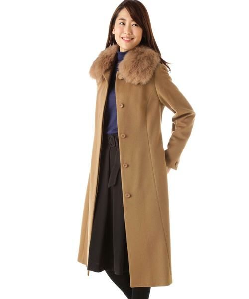 最新カシミヤ コート レディース セール 人気のファッション画像