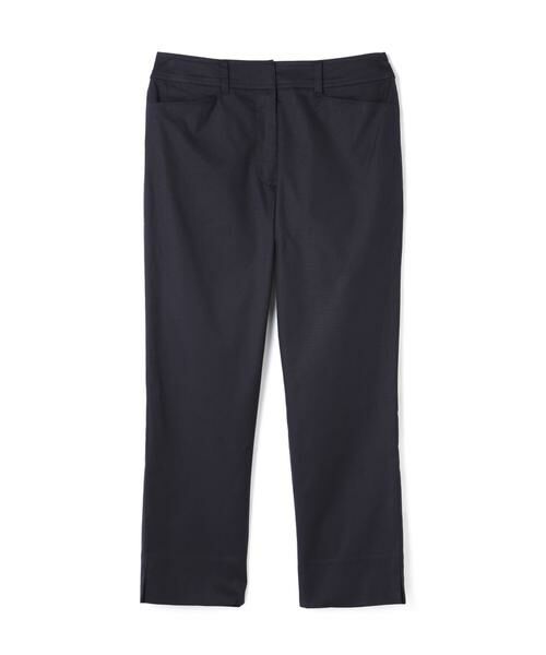 ＊＊NATURAL BEAUTY BASIC / ナチュラルビューティーベーシック パンツ | テンセルドビーストレッチクロップドパンツ（ネイビー②1）